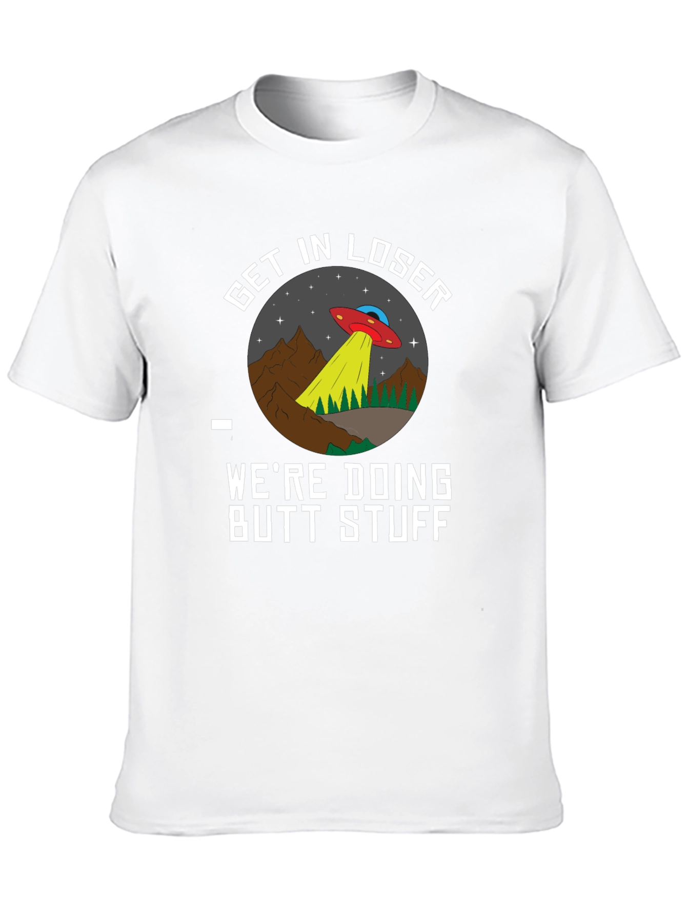 Get In Loser UFO Graphic Tee