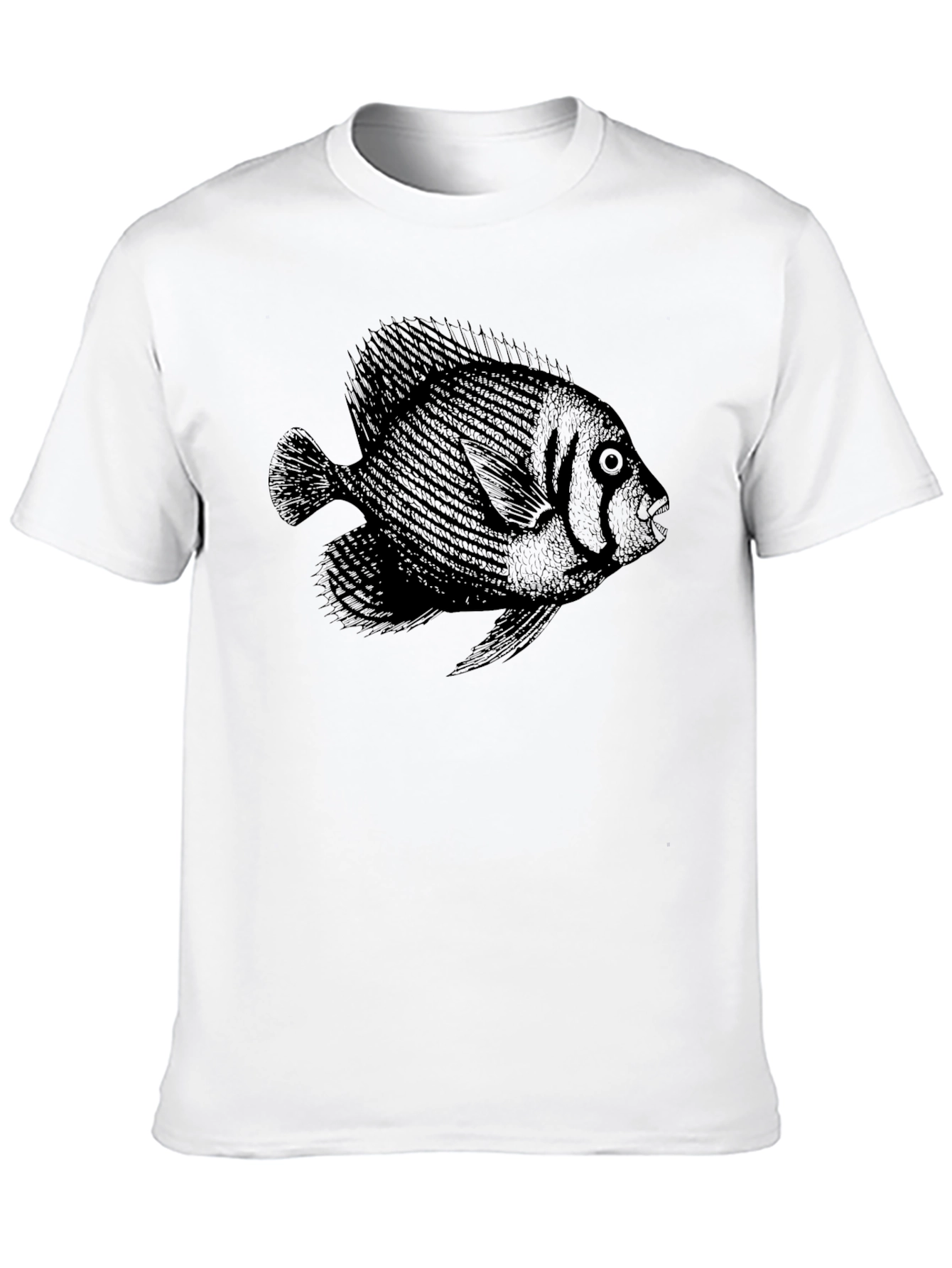 Black Fish Graphic T-Shirt - Unisex