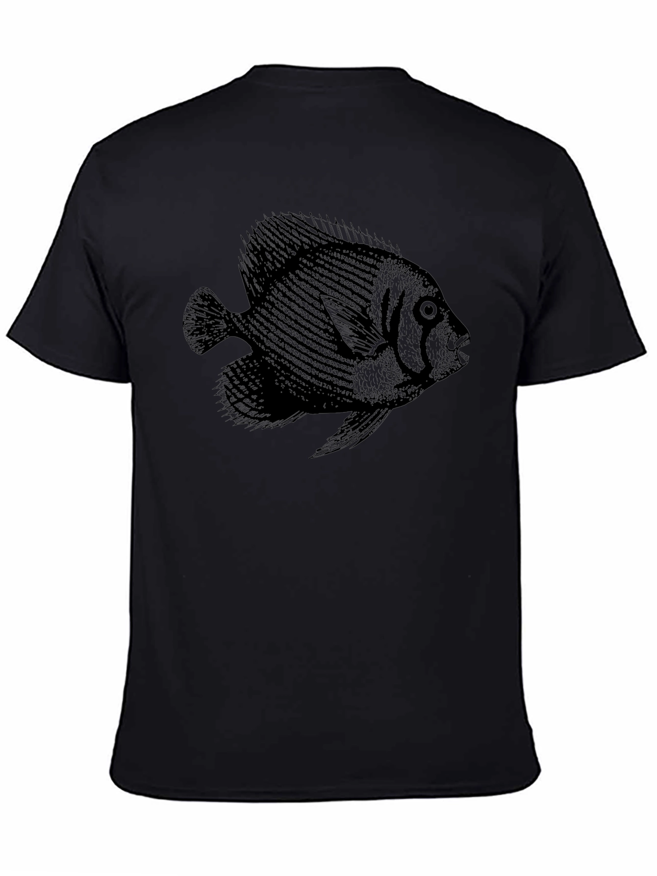 Black Fish Graphic T-Shirt - Unisex