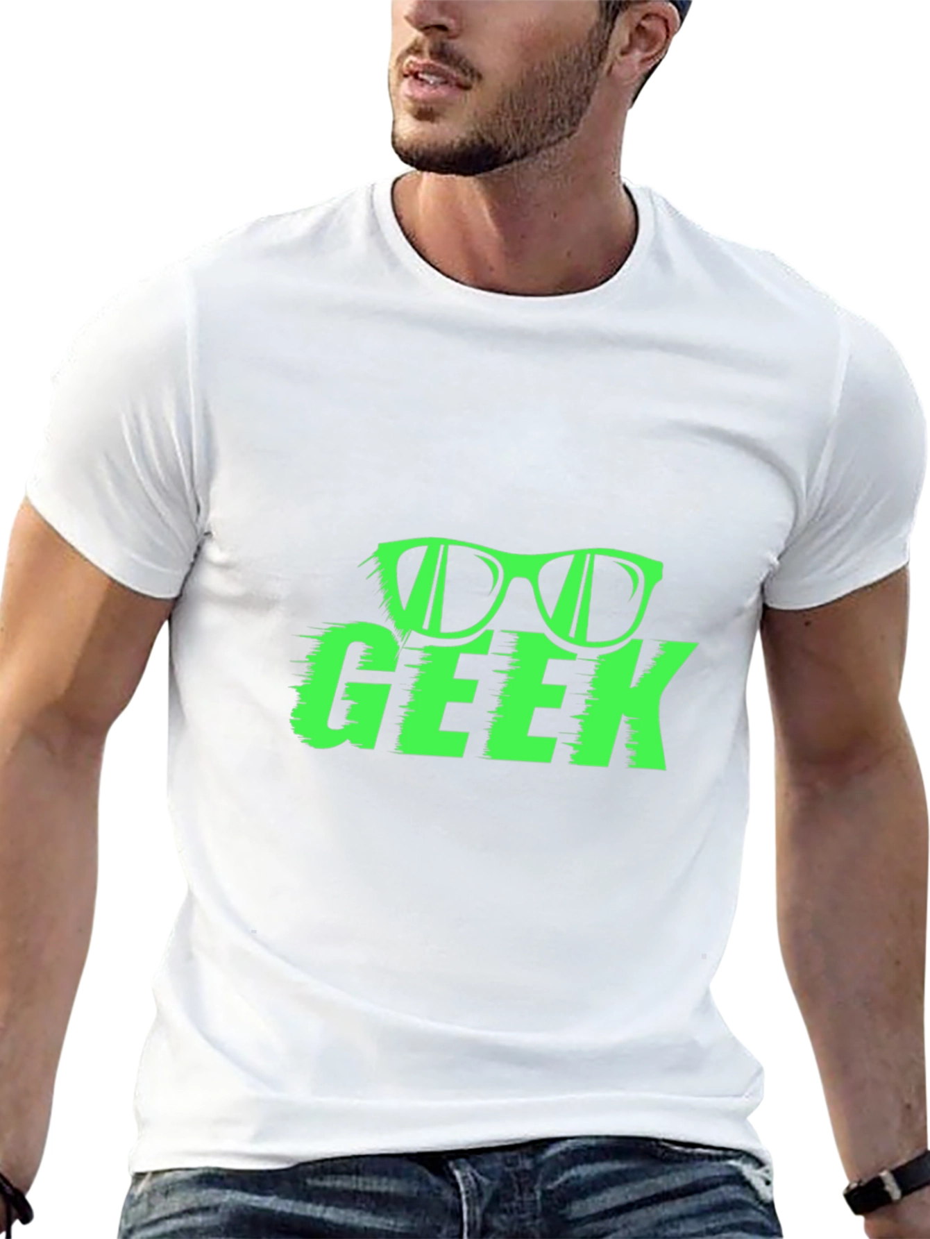 Geek Glasses Graphic T-Shirt