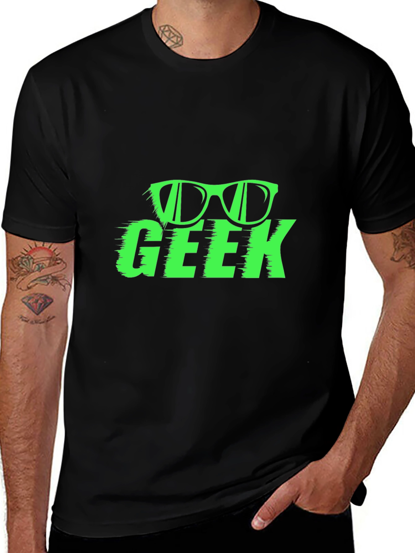 Geek Glasses Graphic T-Shirt