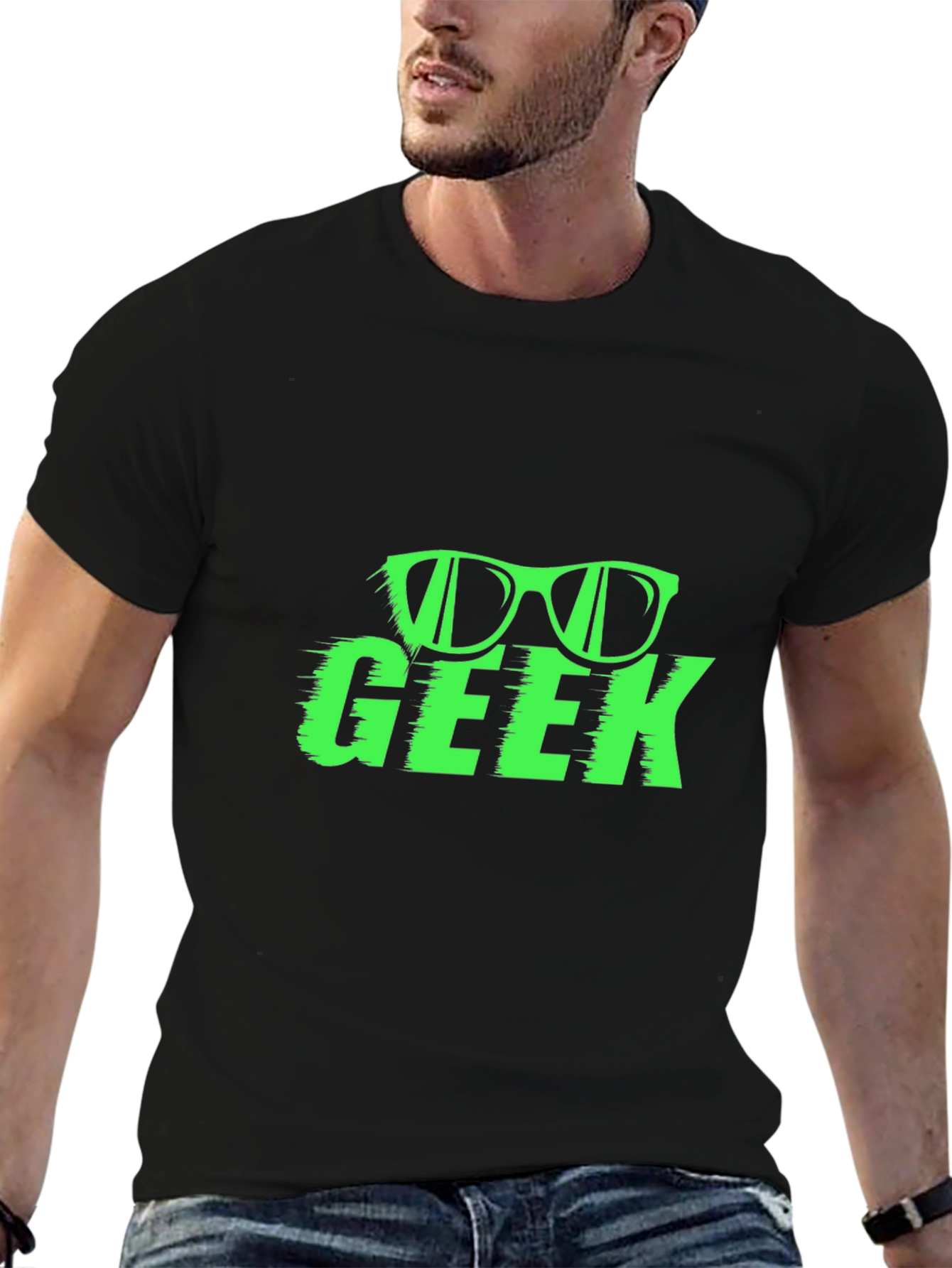 Geek Glasses Graphic T-Shirt