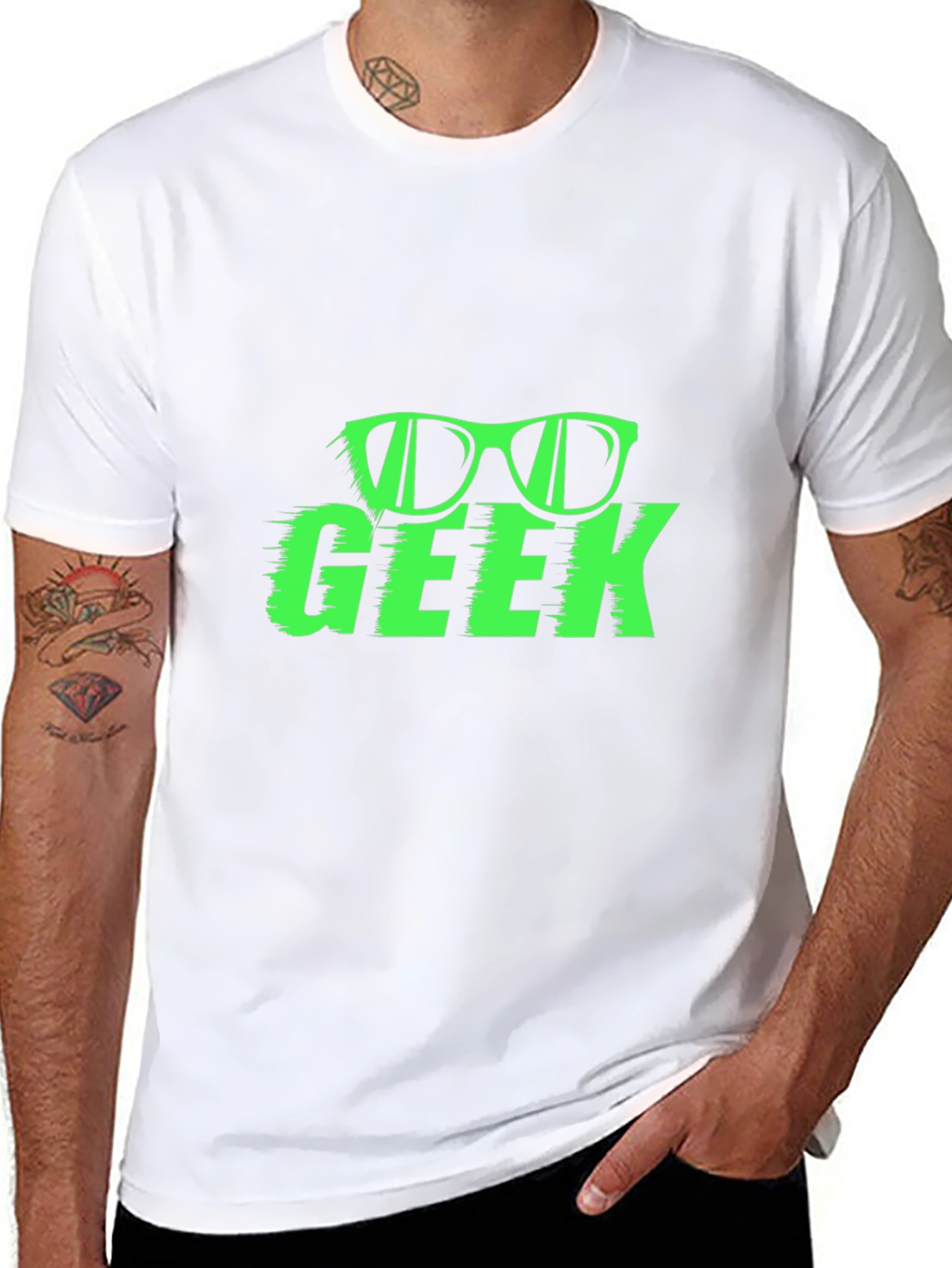 Geek Glasses Graphic T-Shirt