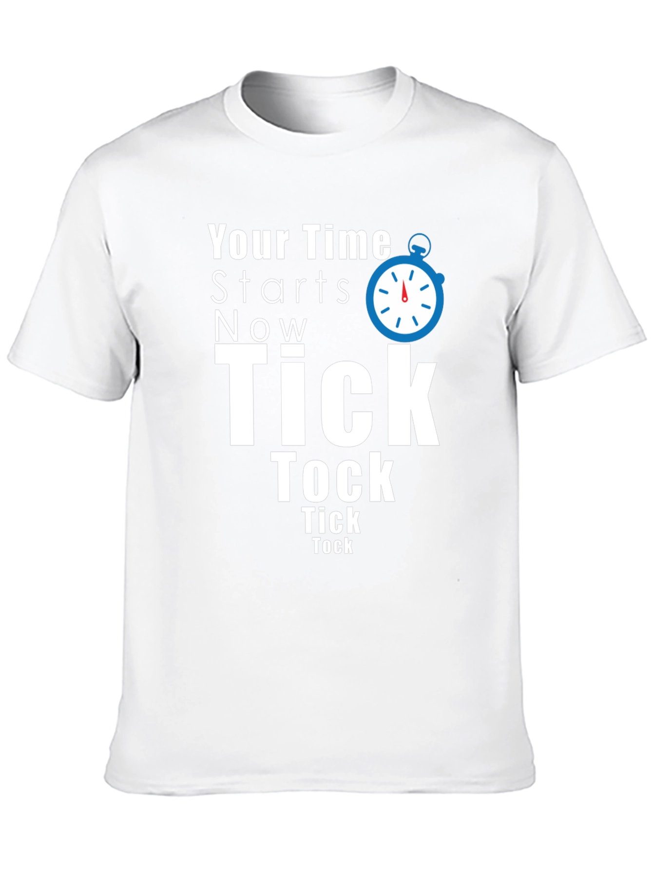 Your Time Starts Now Black T-Shirt