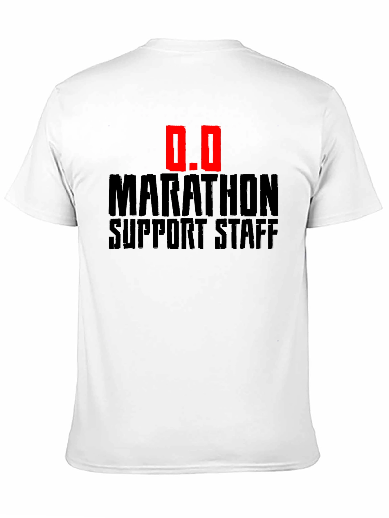 Marathon Support Staff T-Shirt - Black