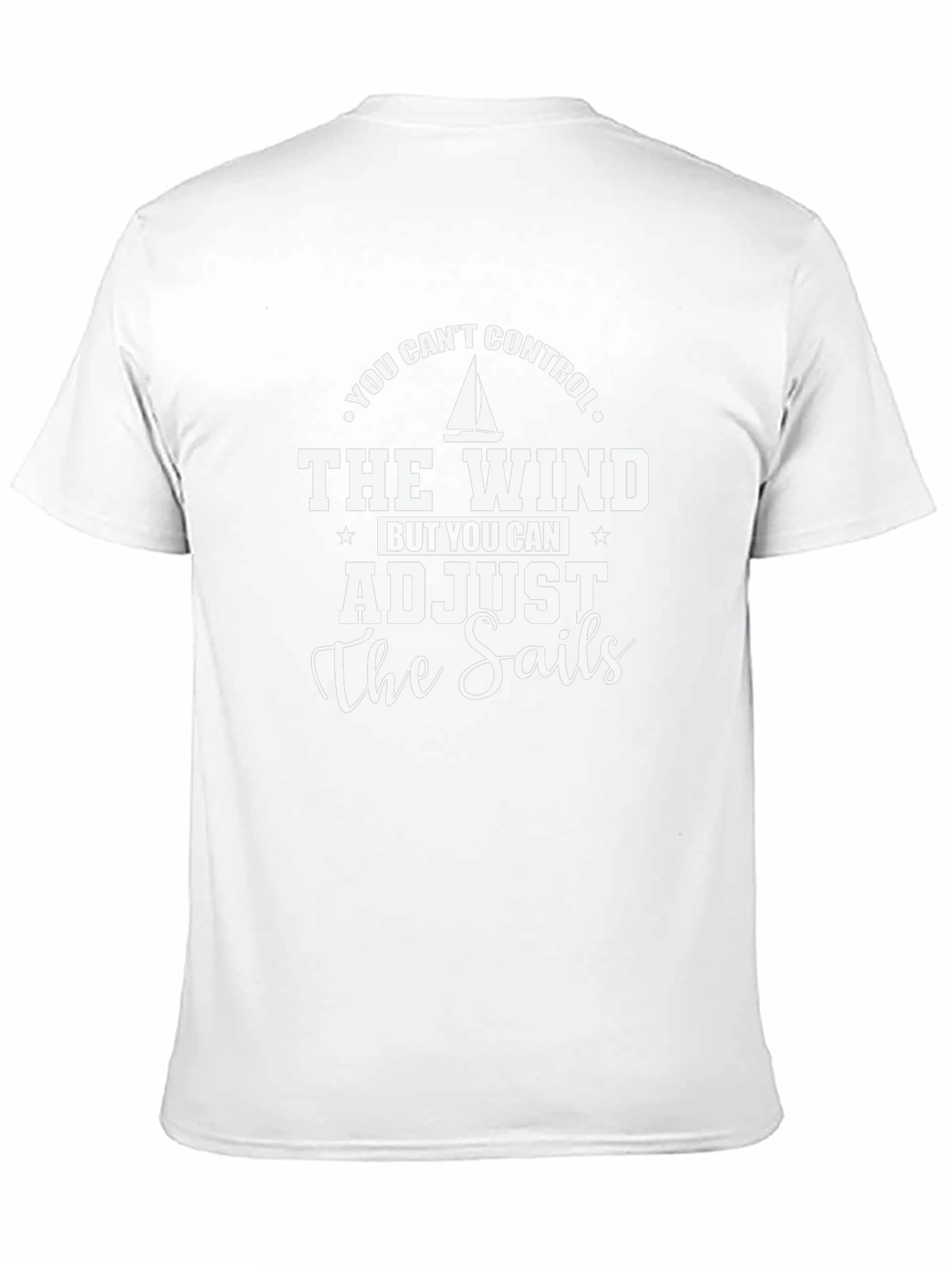 Adjust the Sails T-Shirt Black Graphic Tee