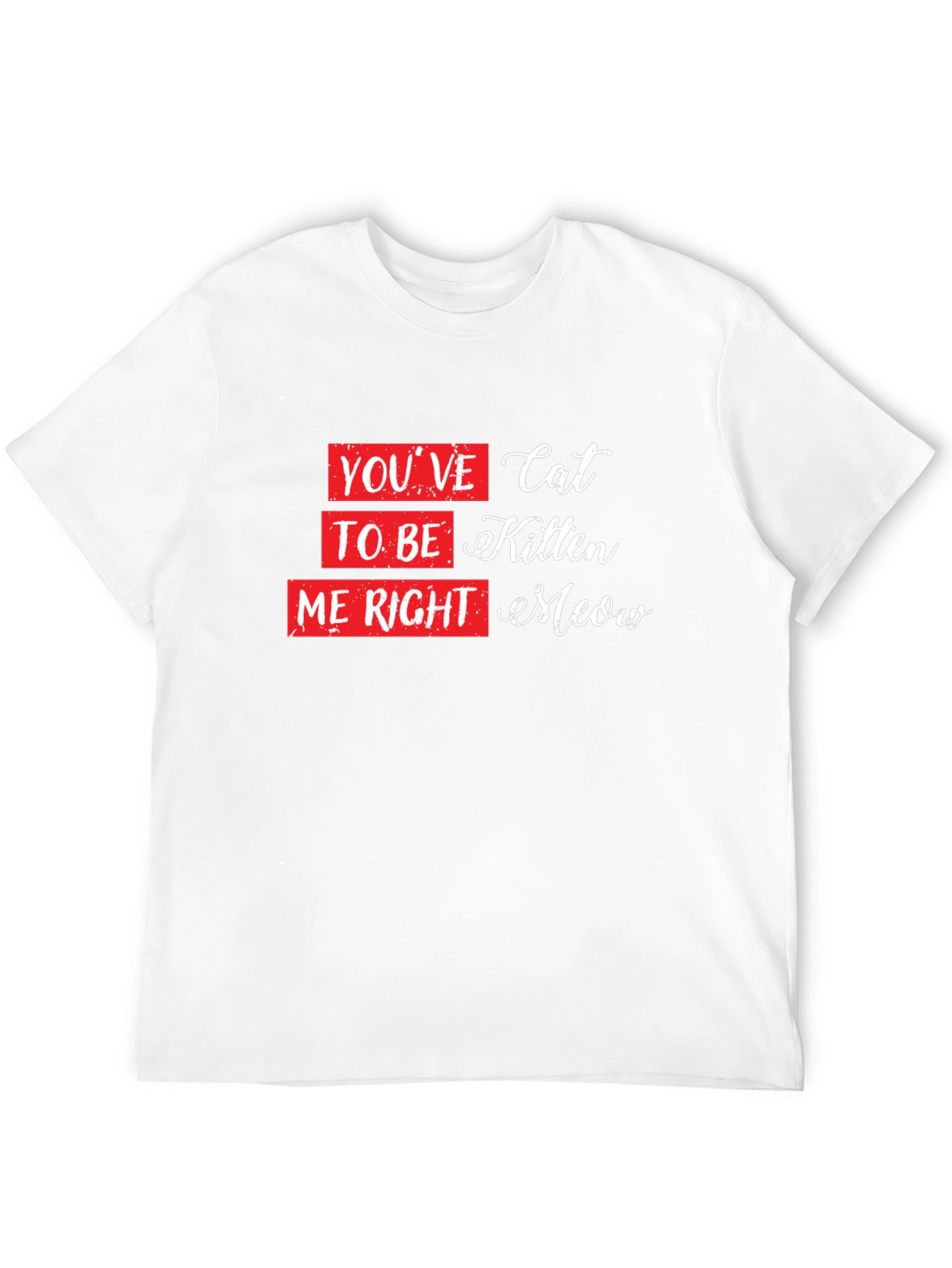 Youve Cat to be Kitten Me Right Meow T-Shirt