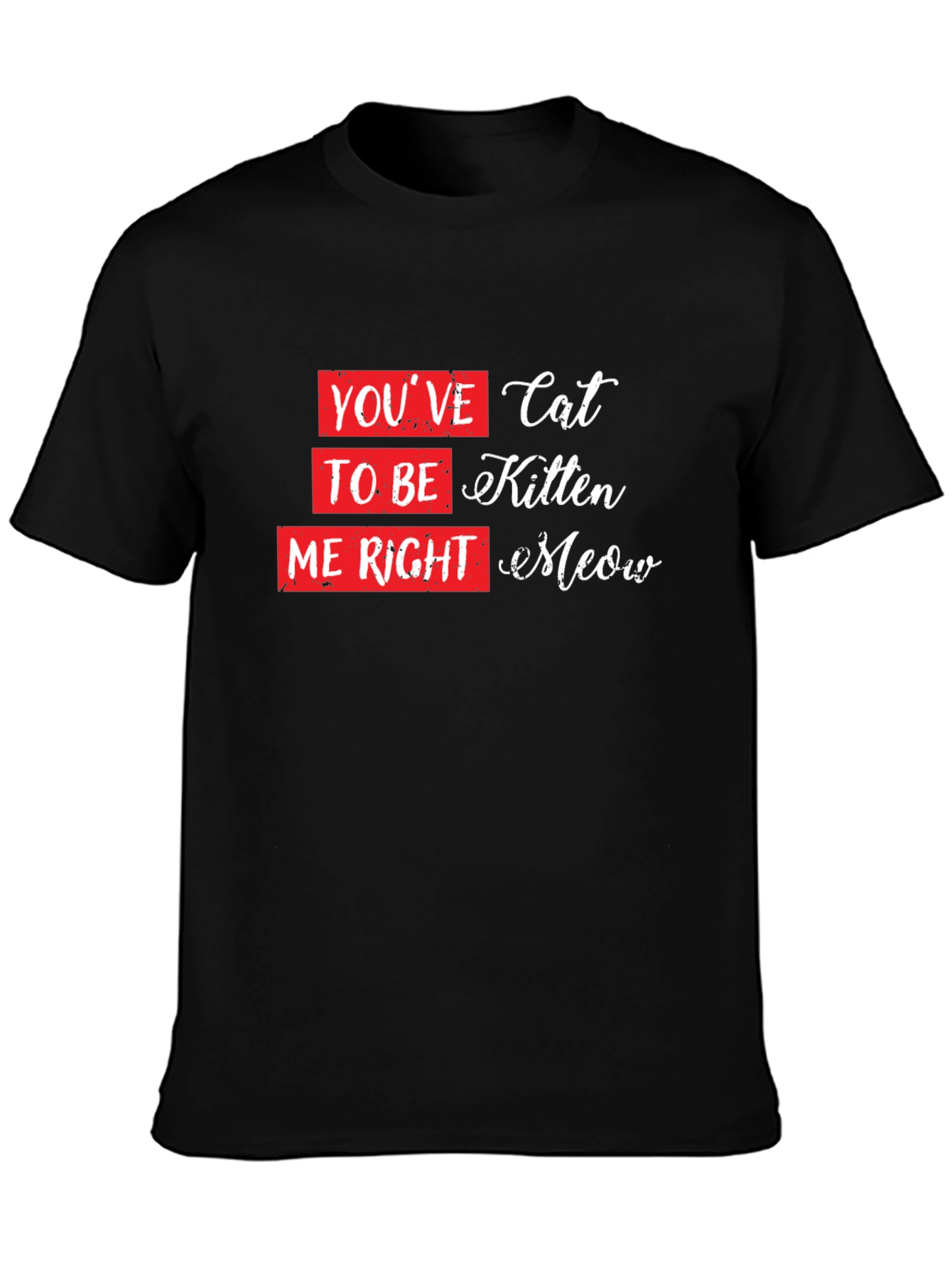 Youve Cat to be Kitten Me Right Meow T-Shirt