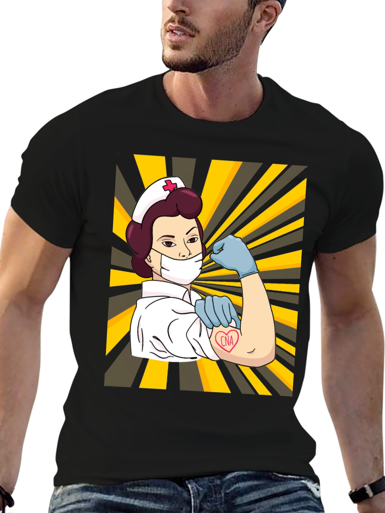 CNA Nurse Graphic T-Shirt