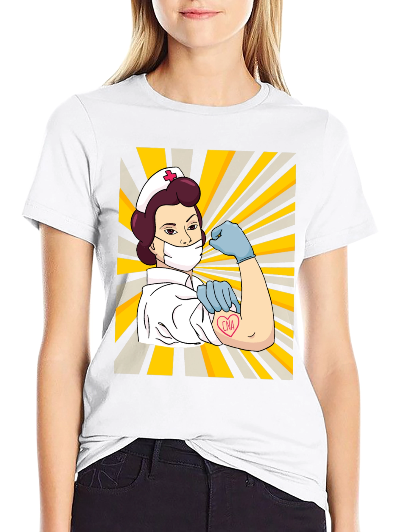 CNA Nurse Graphic T-Shirt