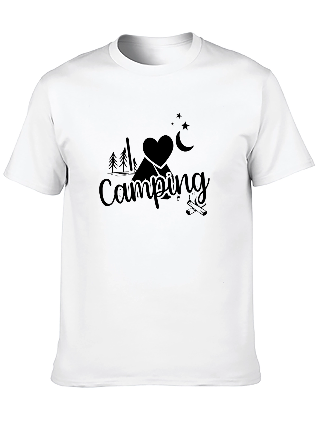 I Love Camping Graphic T-Shirt