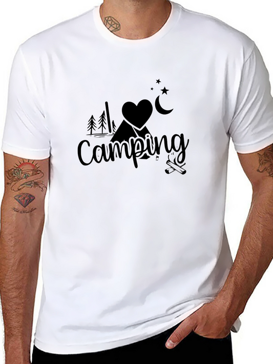 I Love Camping Graphic T-Shirt