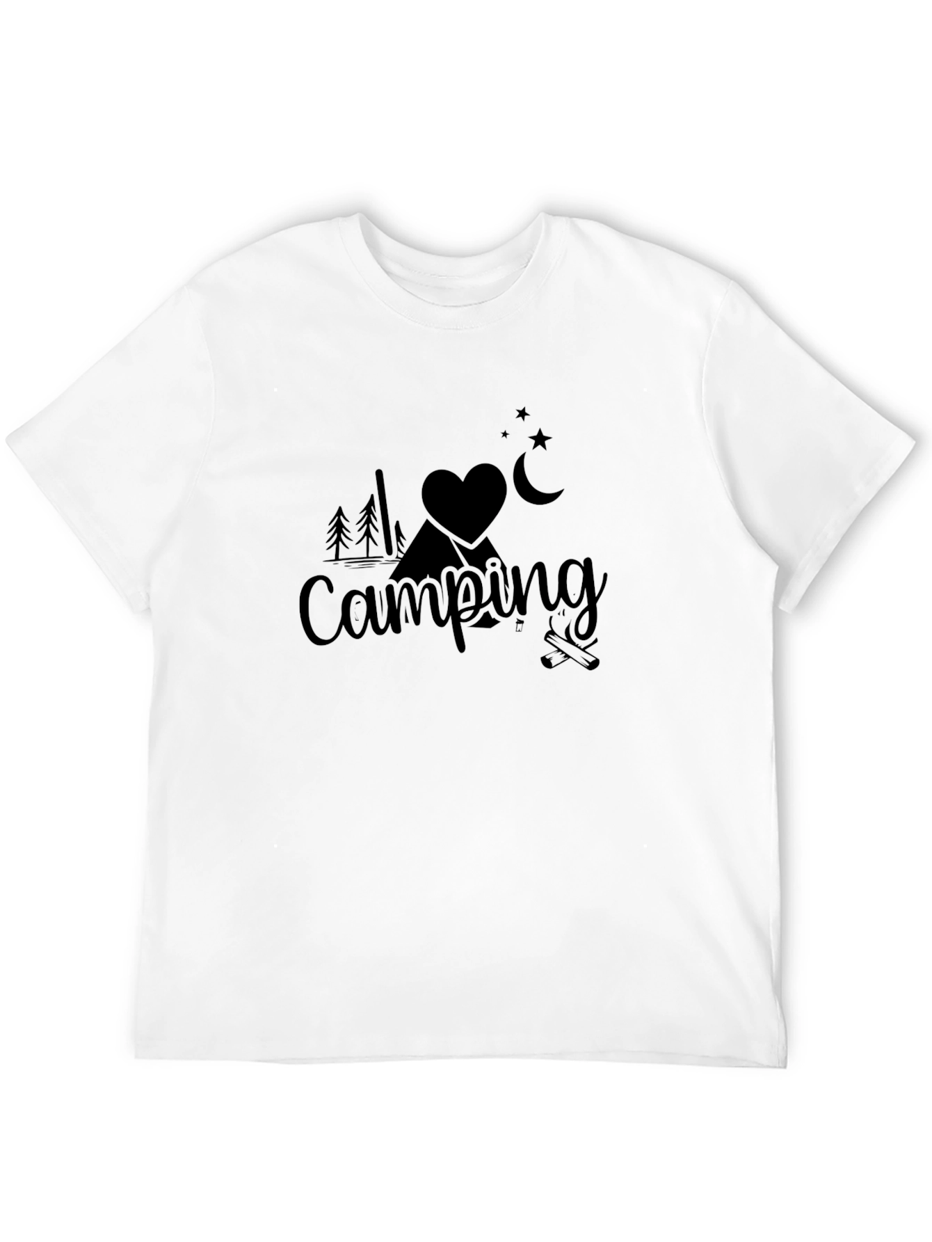 I Love Camping Graphic T-Shirt