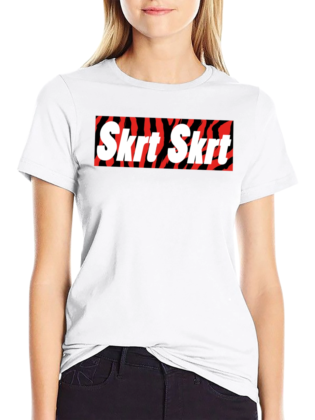 Skrt Skrt Zebra Stripe T-Shirt