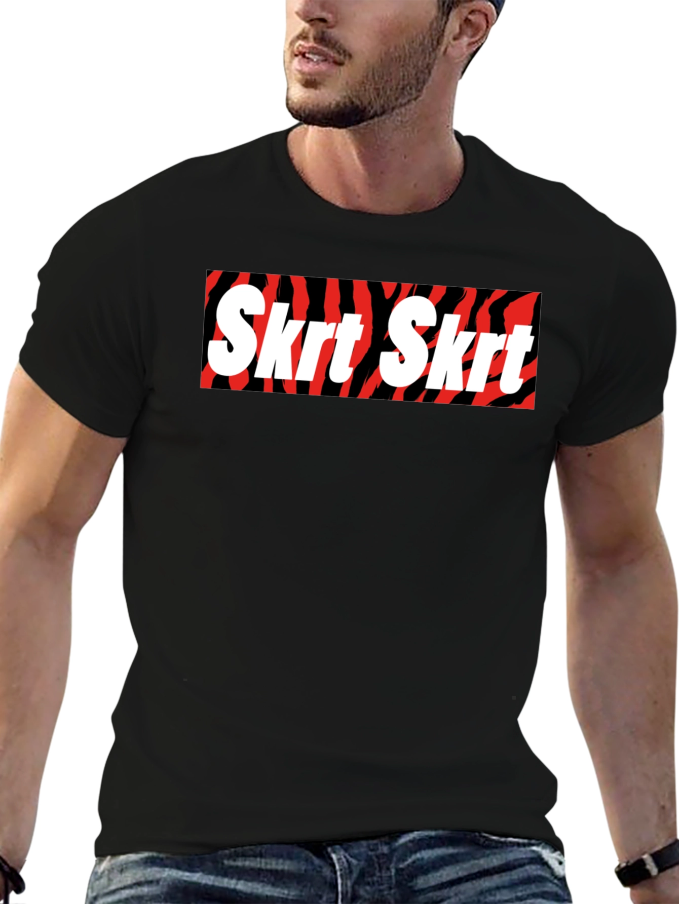 Skrt Skrt Zebra Stripe T-Shirt