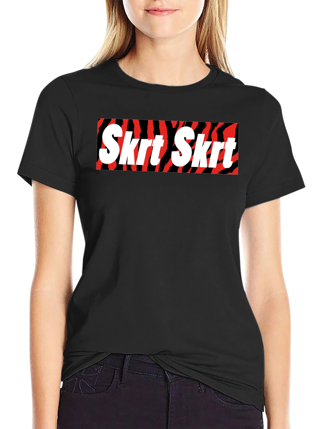 Skrt Skrt Zebra Stripe T-Shirt