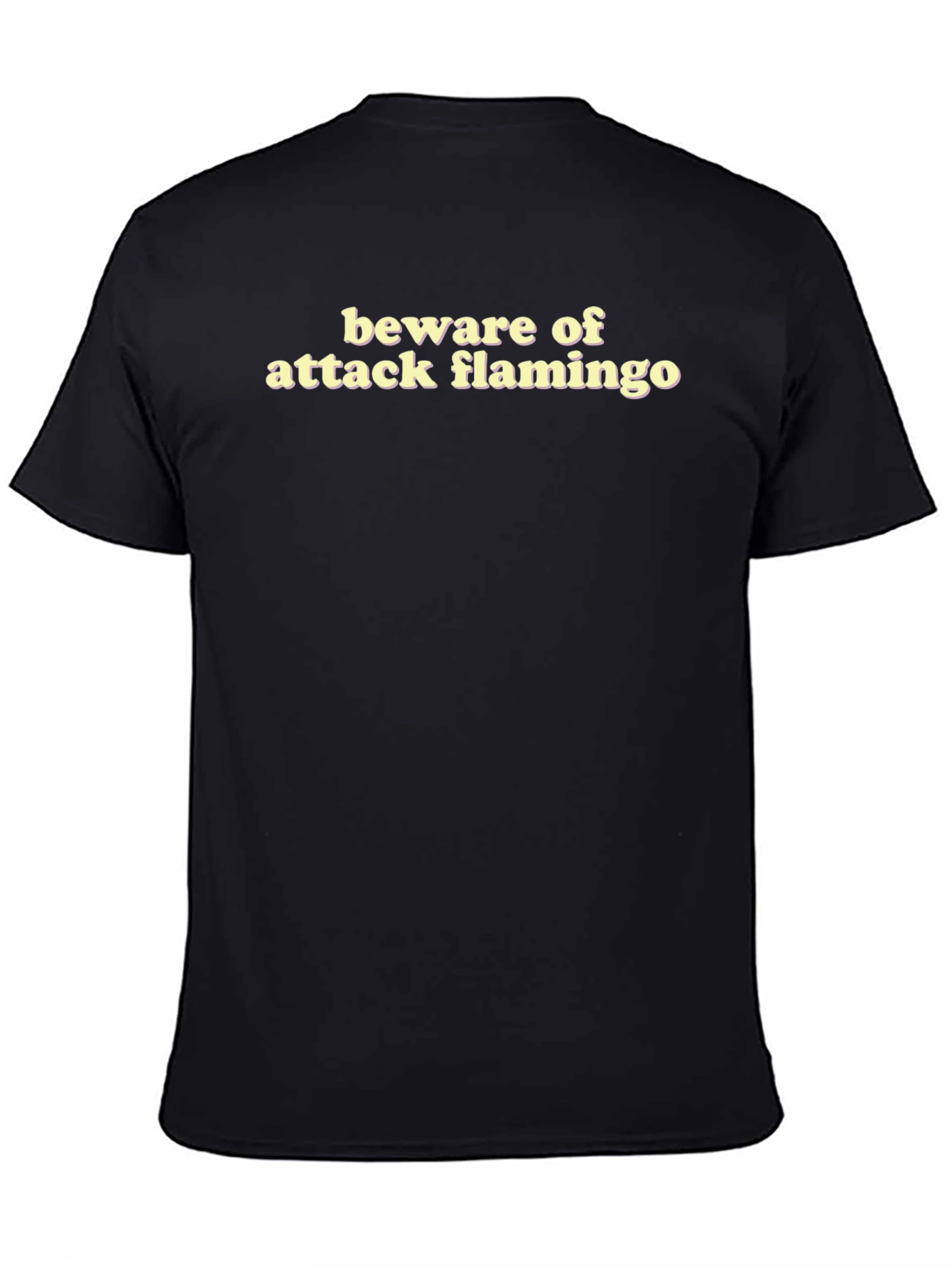 Beware of Attack Flamingo T-Shirt
