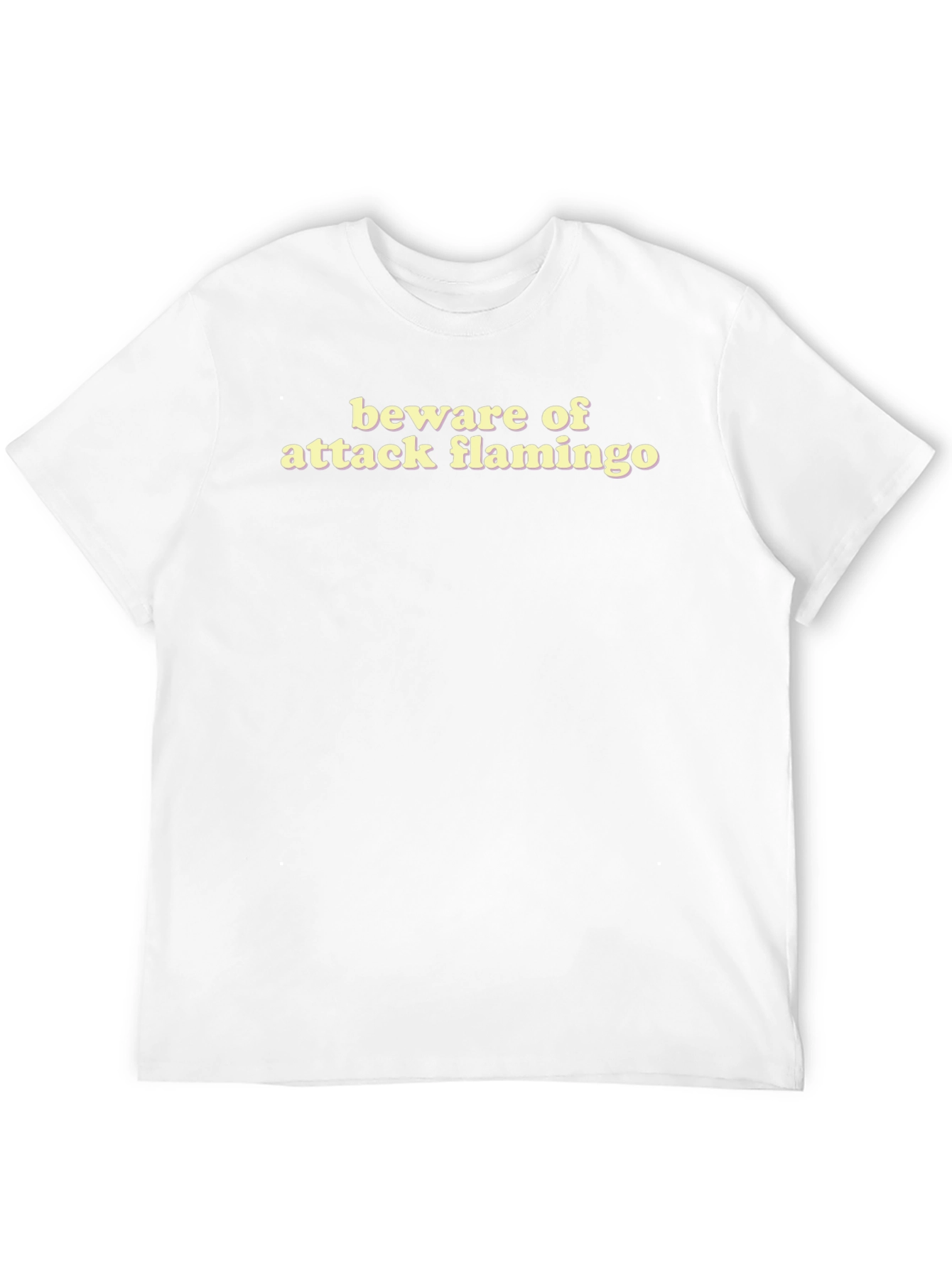 Beware of Attack Flamingo T-Shirt