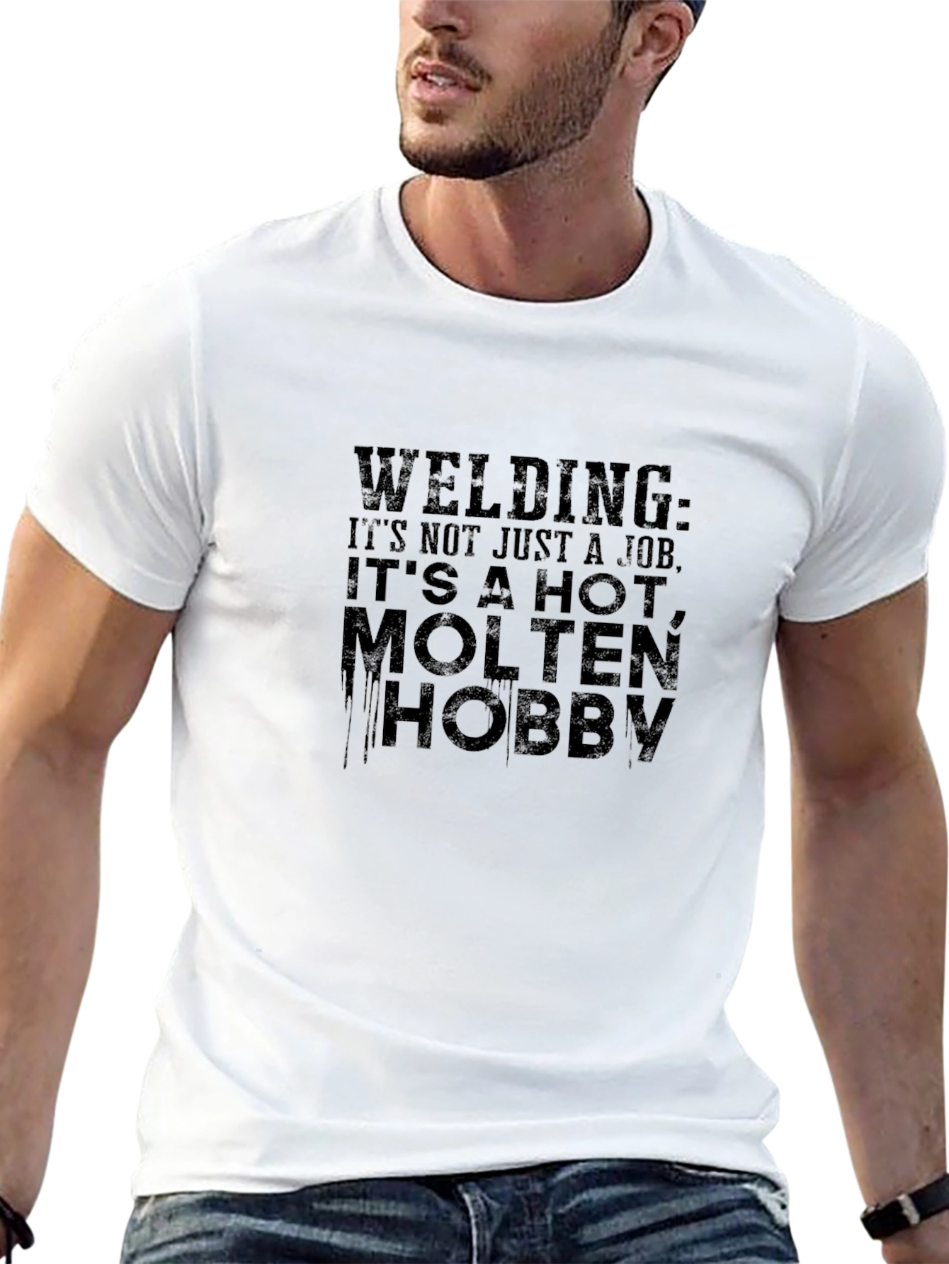 Welding Hobby T-Shirt - Hot Molten Design