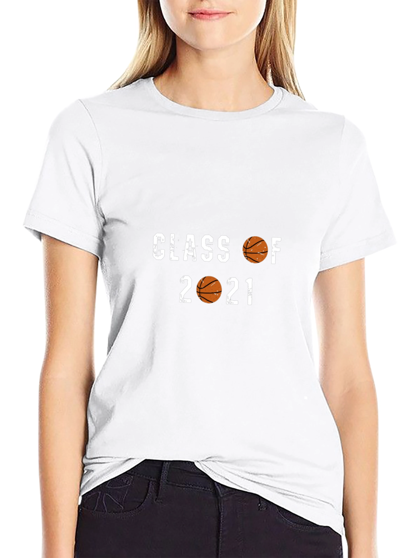 Class of 2021 Basketball Graphic Tee