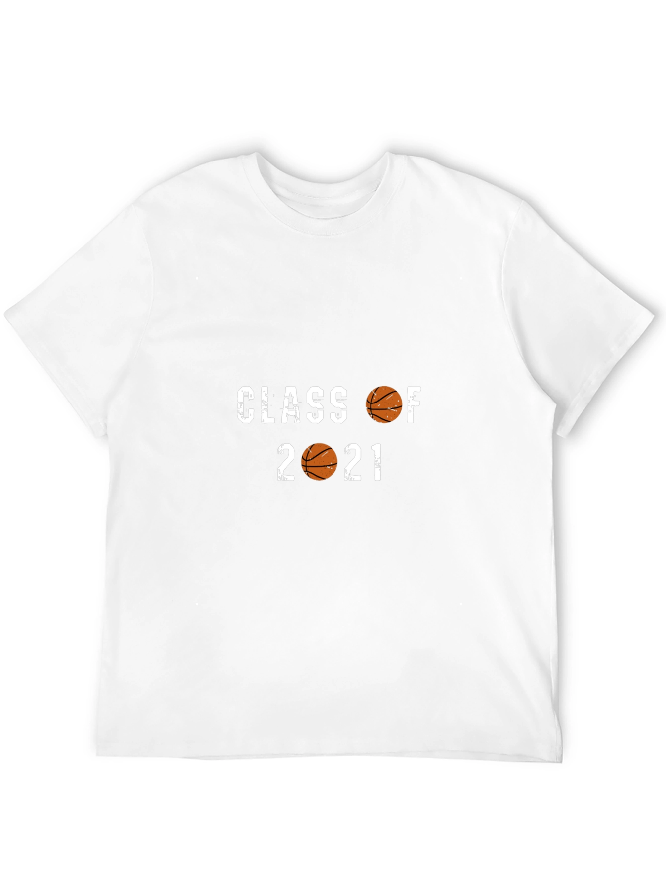 Class of 2021 Basketball Graphic Tee