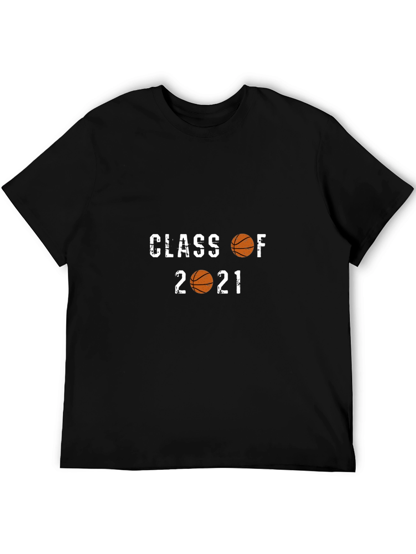 Class of 2021 Basketball Graphic Tee