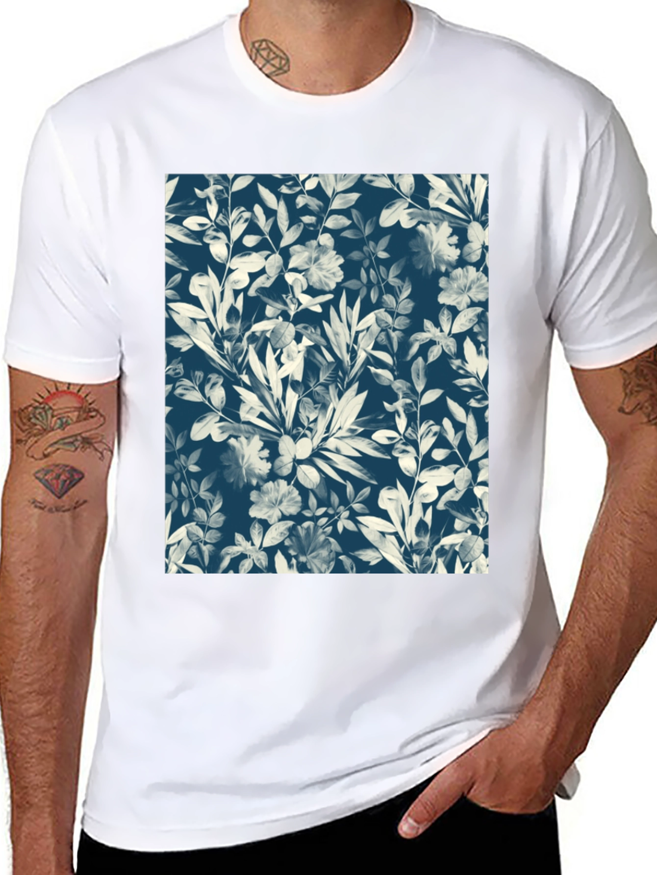 Botanical Print T-Shirt