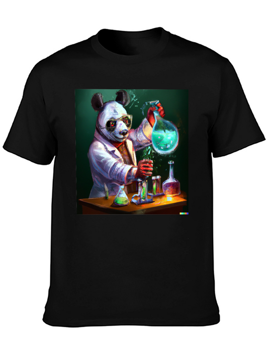 Scientist Panda Graphic Tee