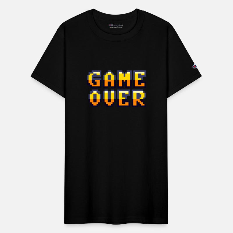 Game Over retrogaming vintage pixels