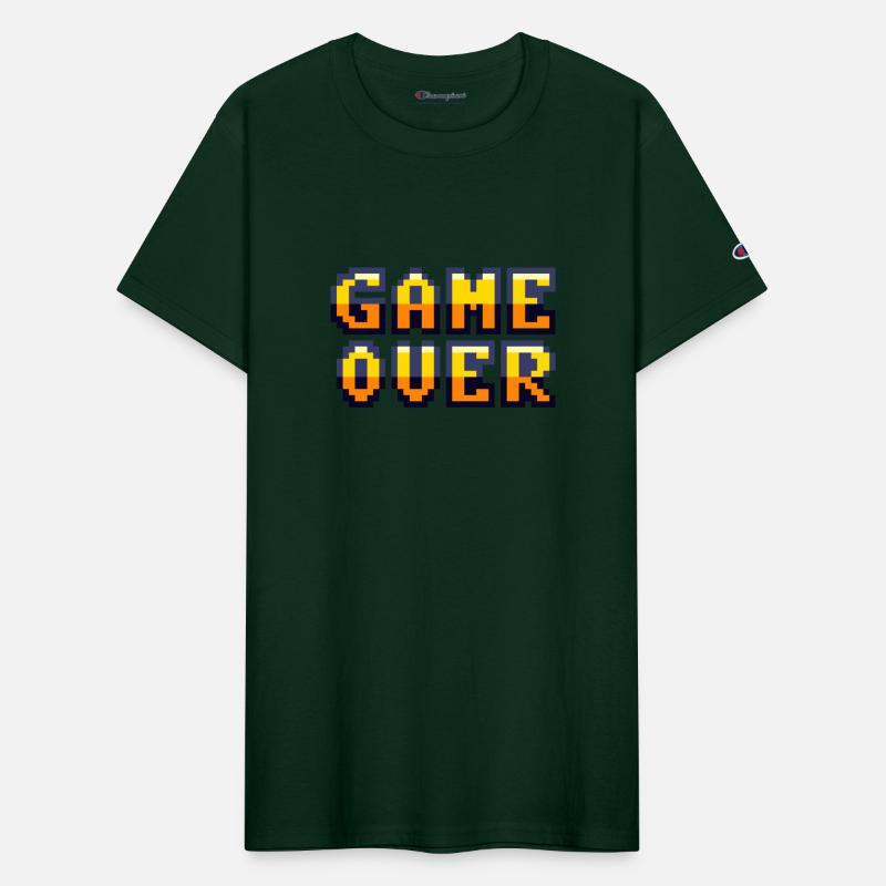 Game Over retrogaming vintage pixels