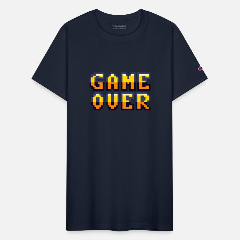 Game Over retrogaming vintage pixels