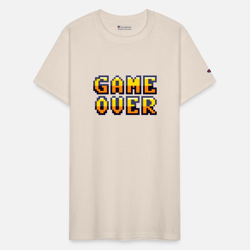 Game Over retrogaming vintage pixels