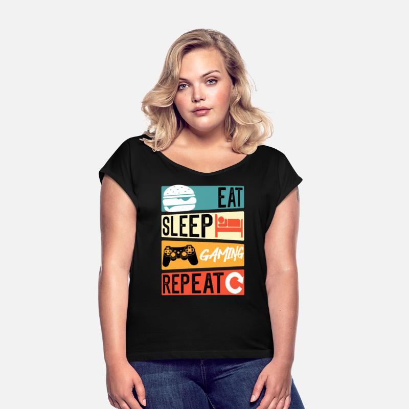 Gamer Brain Eat Sleep Gaming Repeat Gambling