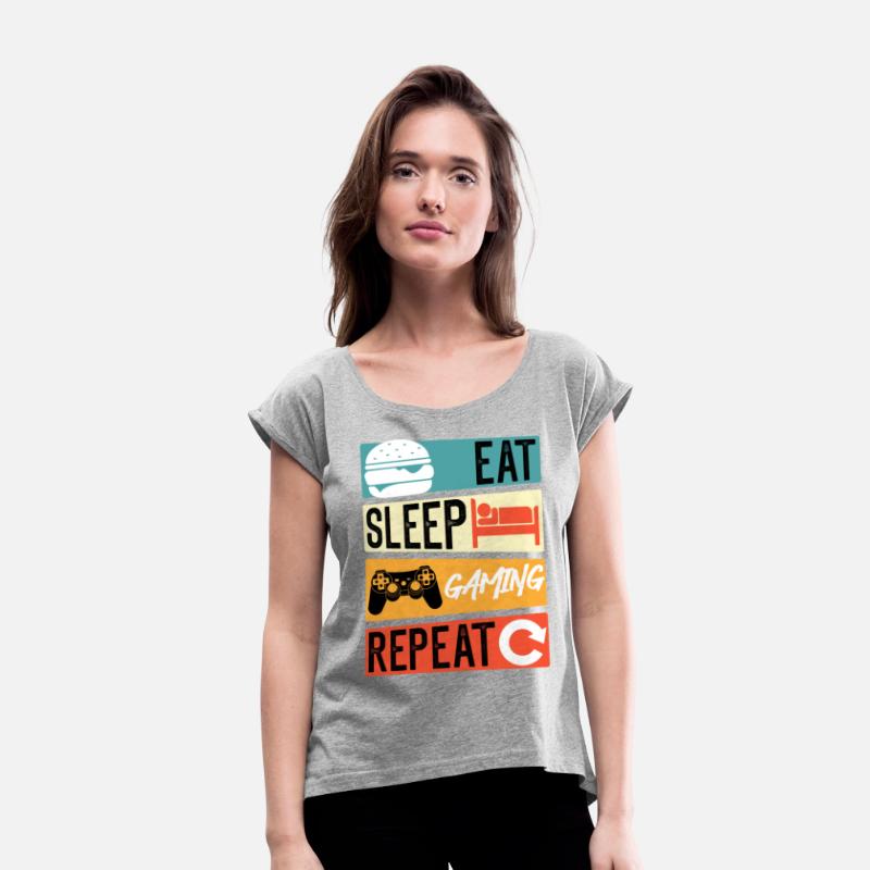 Gamer Brain Eat Sleep Gaming Repeat Gambling