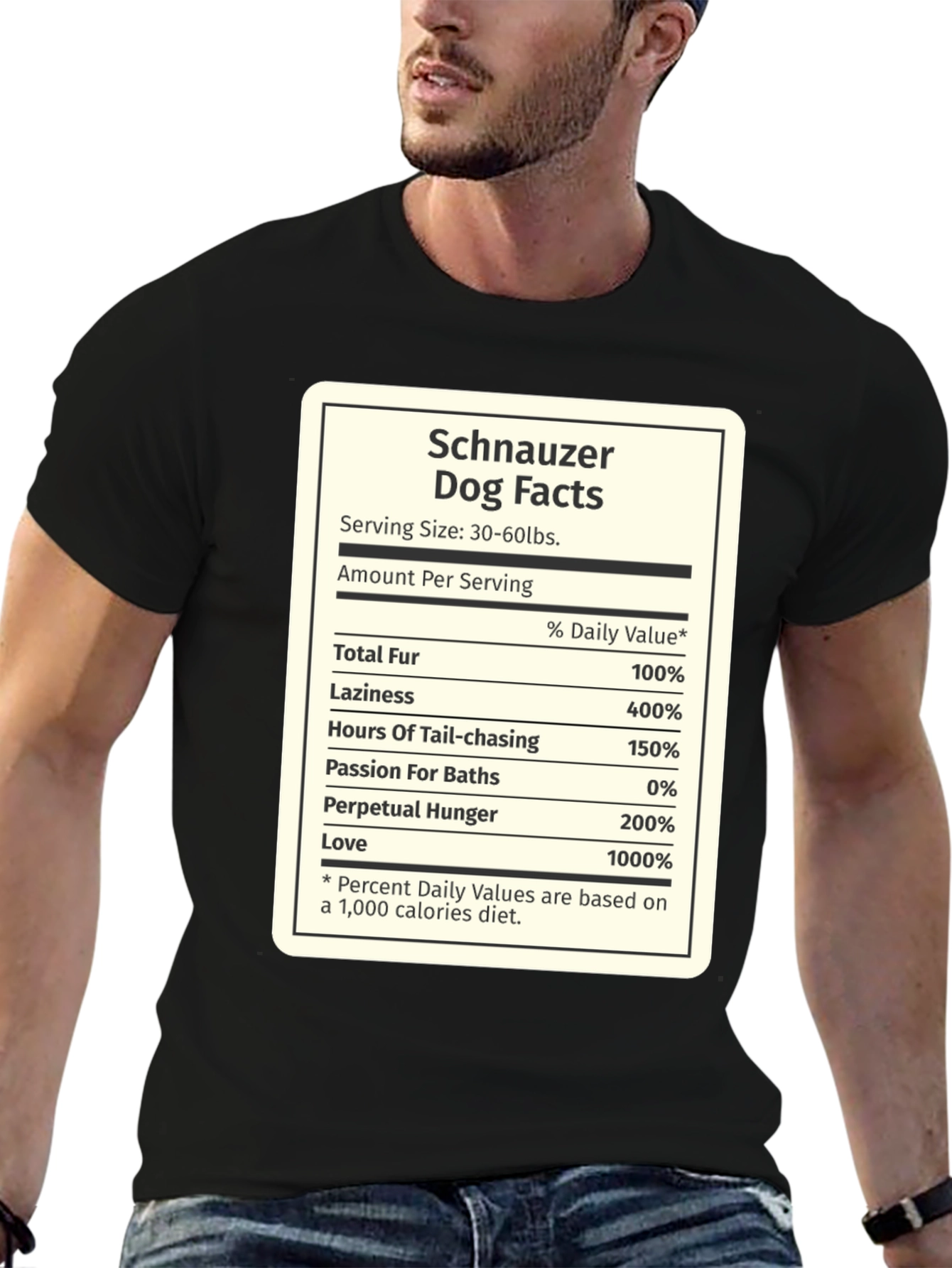 Funny Schnauzer Dog Facts T-Shirt