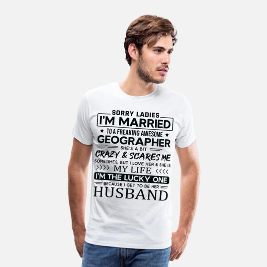 Geographer Funny Saying For Husband