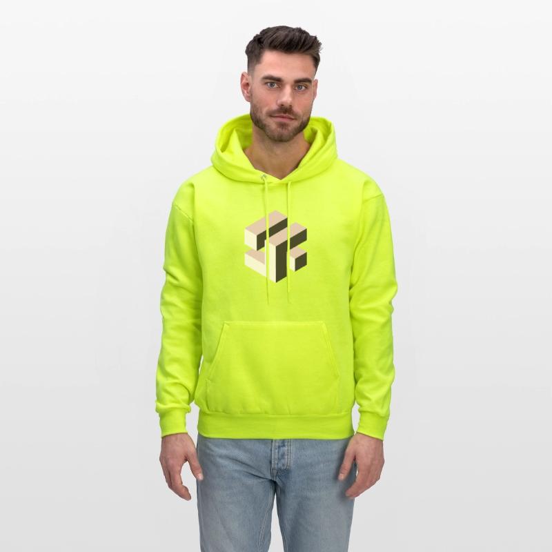 geometric 3D cube design