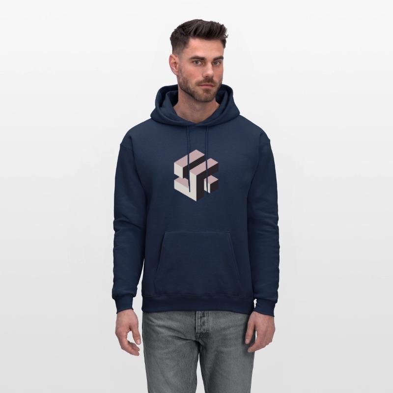 geometric 3D cube design