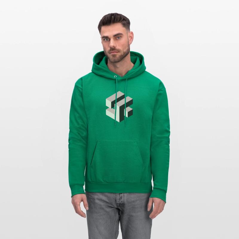 geometric 3D cube design