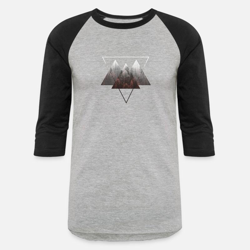 Geometry Triangles Misty Forests