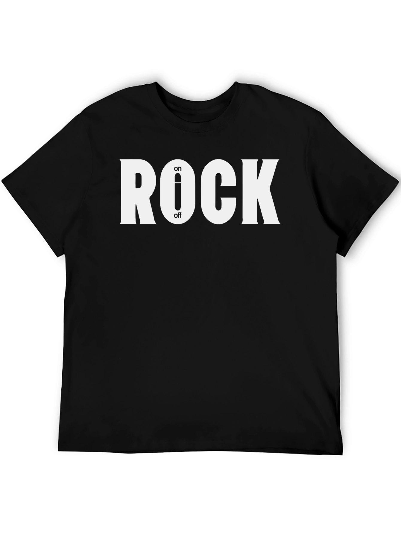 Rock On/Off Switch T-Shirt - Music Fan Tee