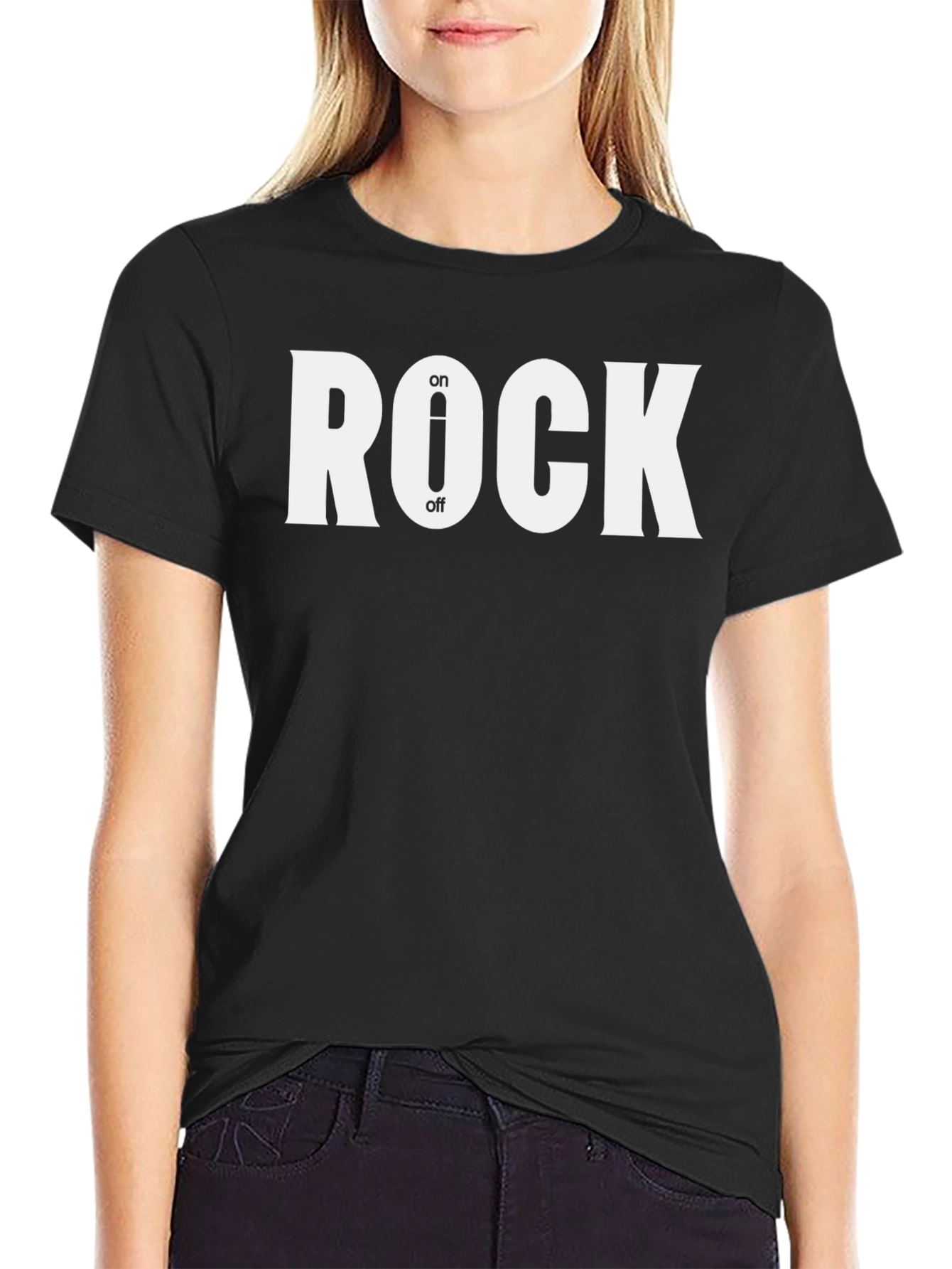 Rock On/Off Switch T-Shirt - Music Fan Tee