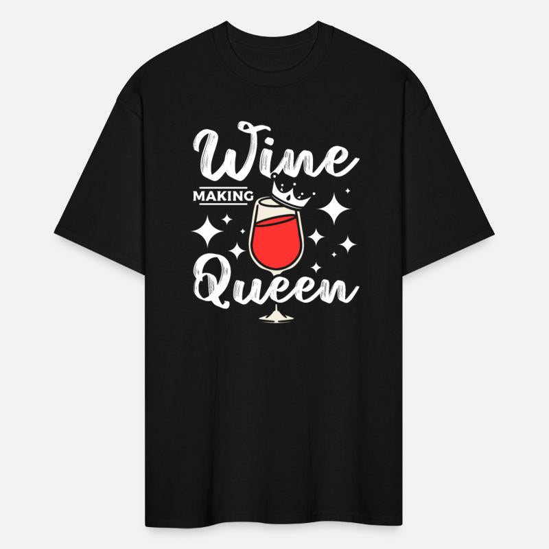 Girl women wine making queen