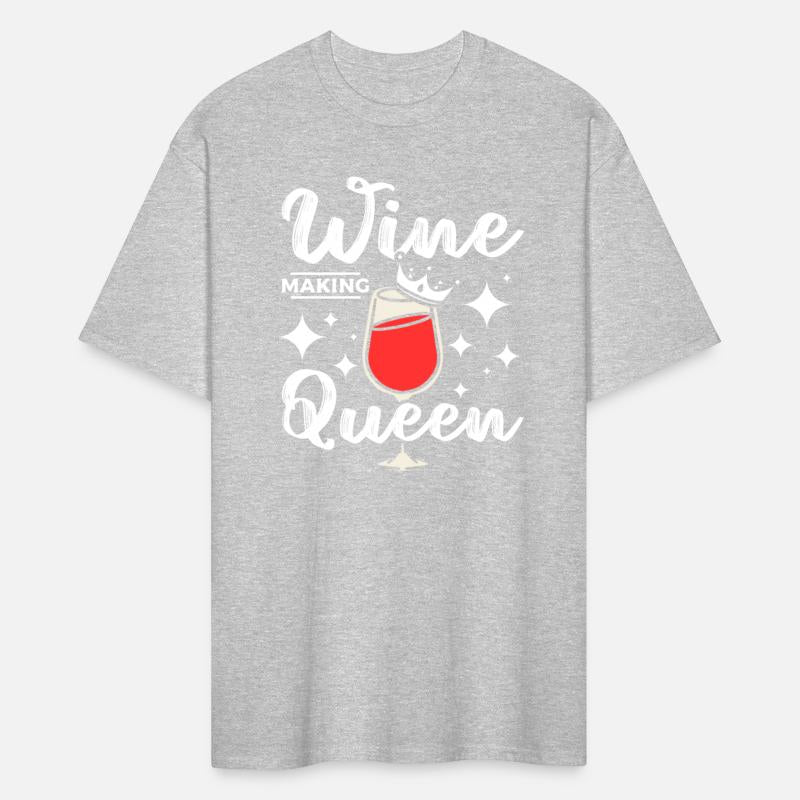 Girl women wine making queen