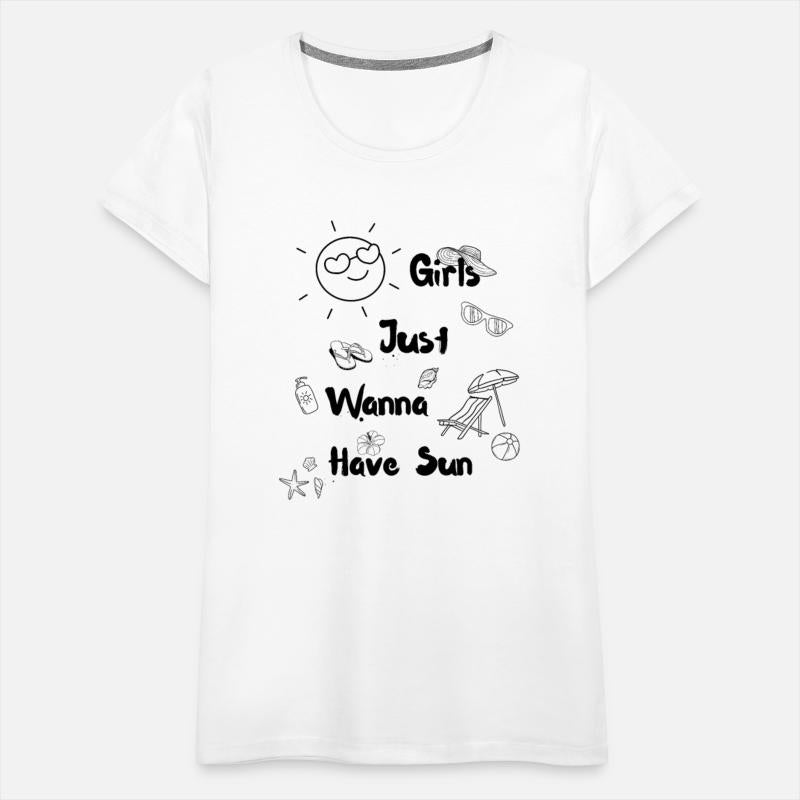 Girls Just Wanna Have Sun, Summer T-shirt