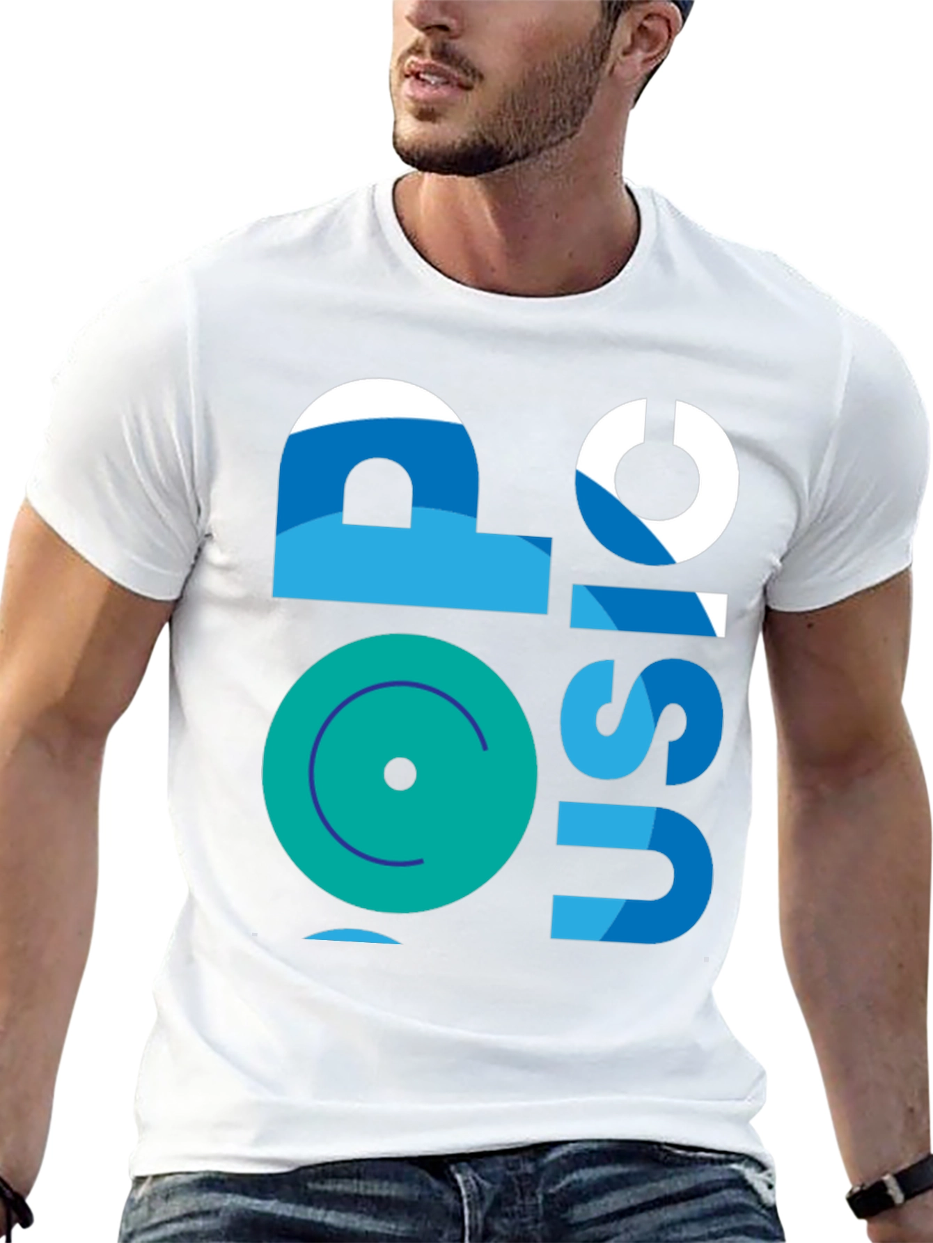 Pop Music Graphic Tee - Stylish Casual Wear