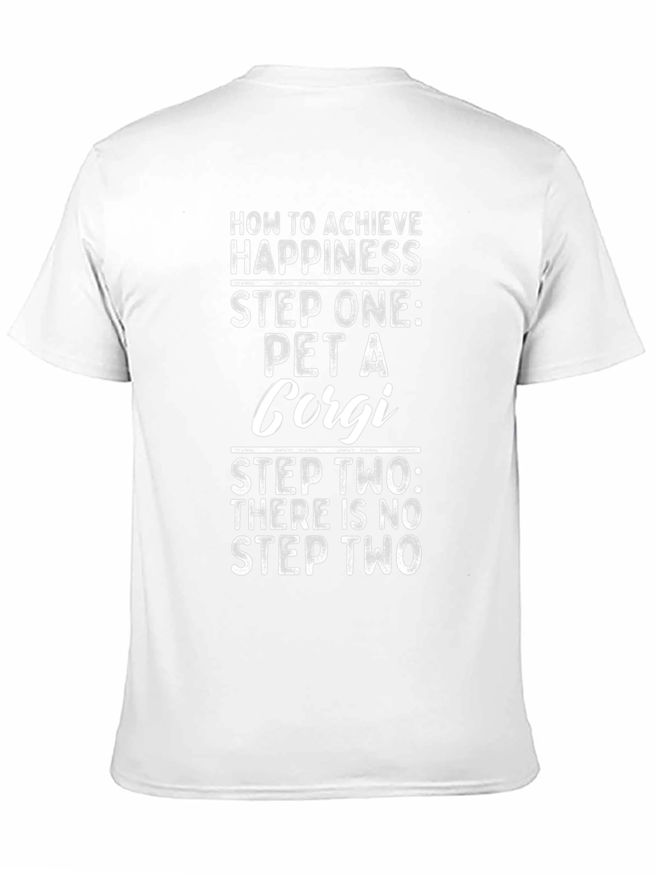 Pet A Corgi Happiness T-Shirt