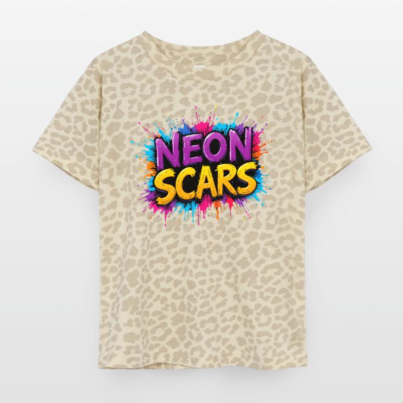 Glowing Graffiti Typography Splatter Effect