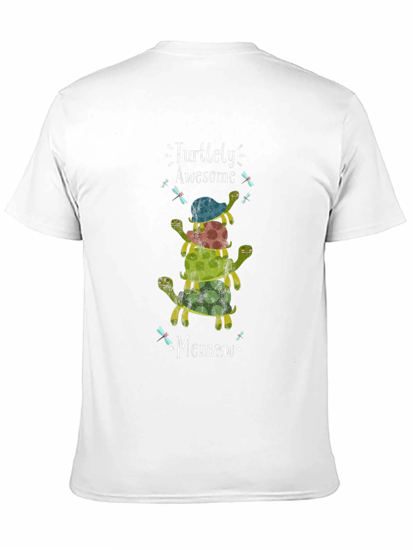 Turtley Awesome Memaw T-Shirt