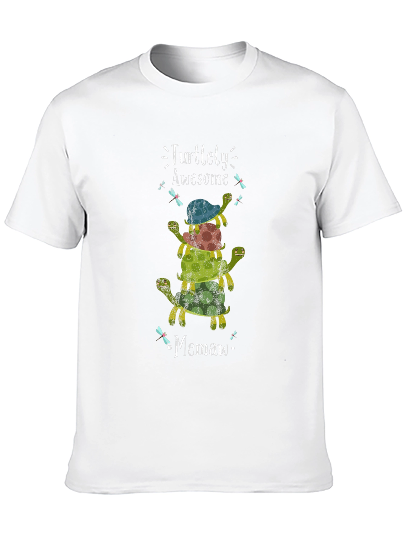 Turtley Awesome Memaw T-Shirt